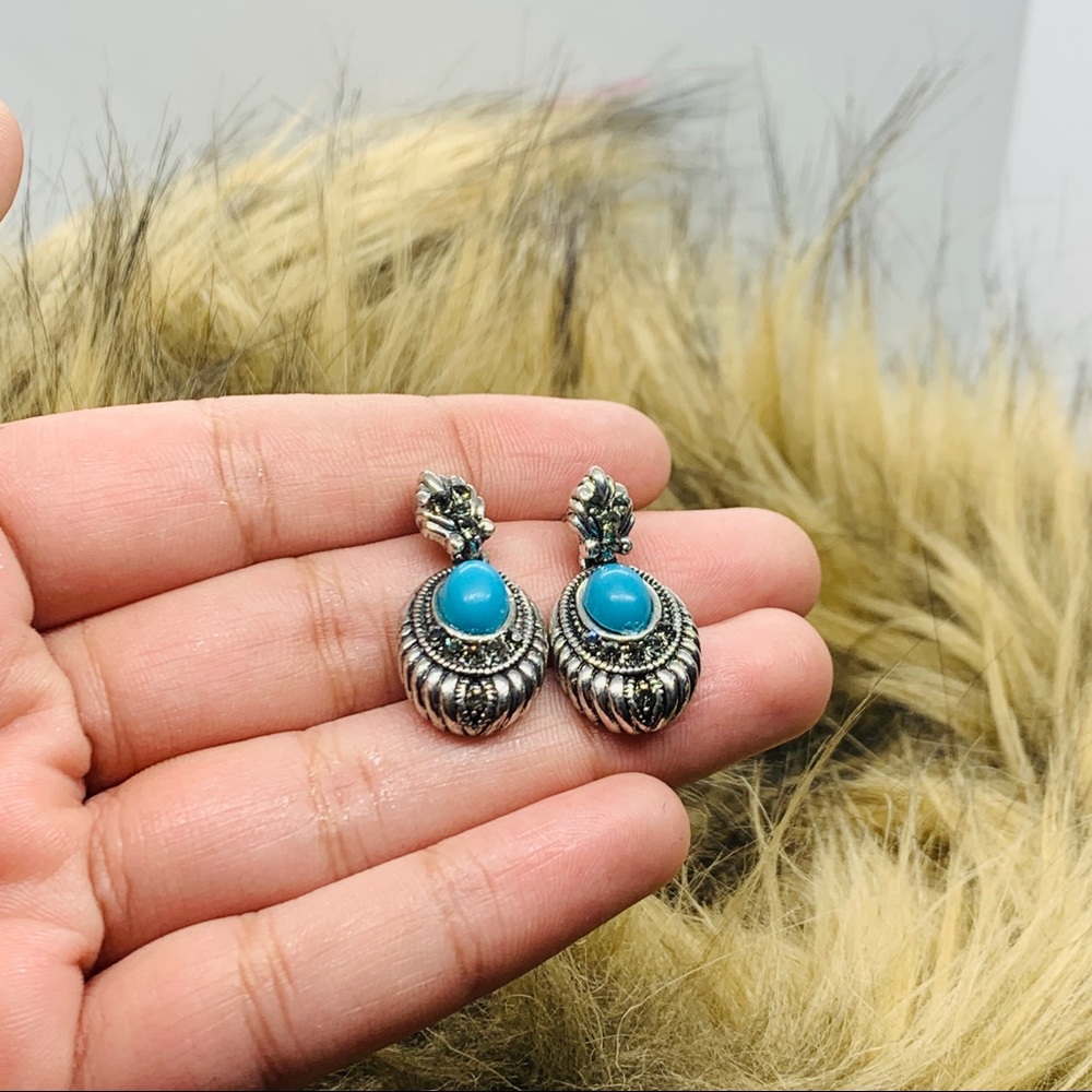 🌺Bohomein Flower Water Drop ethnic style Earrings - Picture 6 of 7